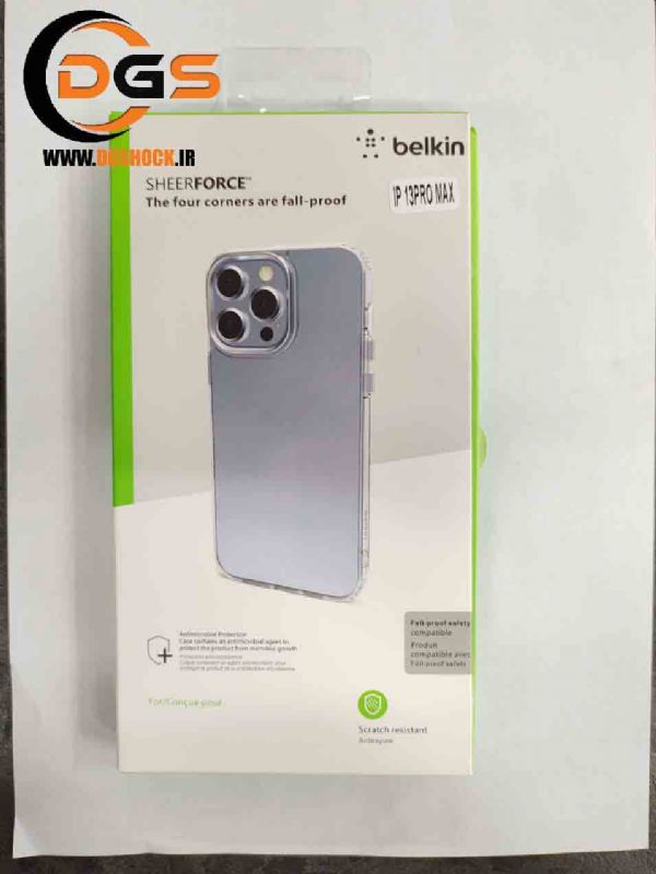 گارد شفاف BELKIN دور لنز نقره ای آیفون 13 پرومکس